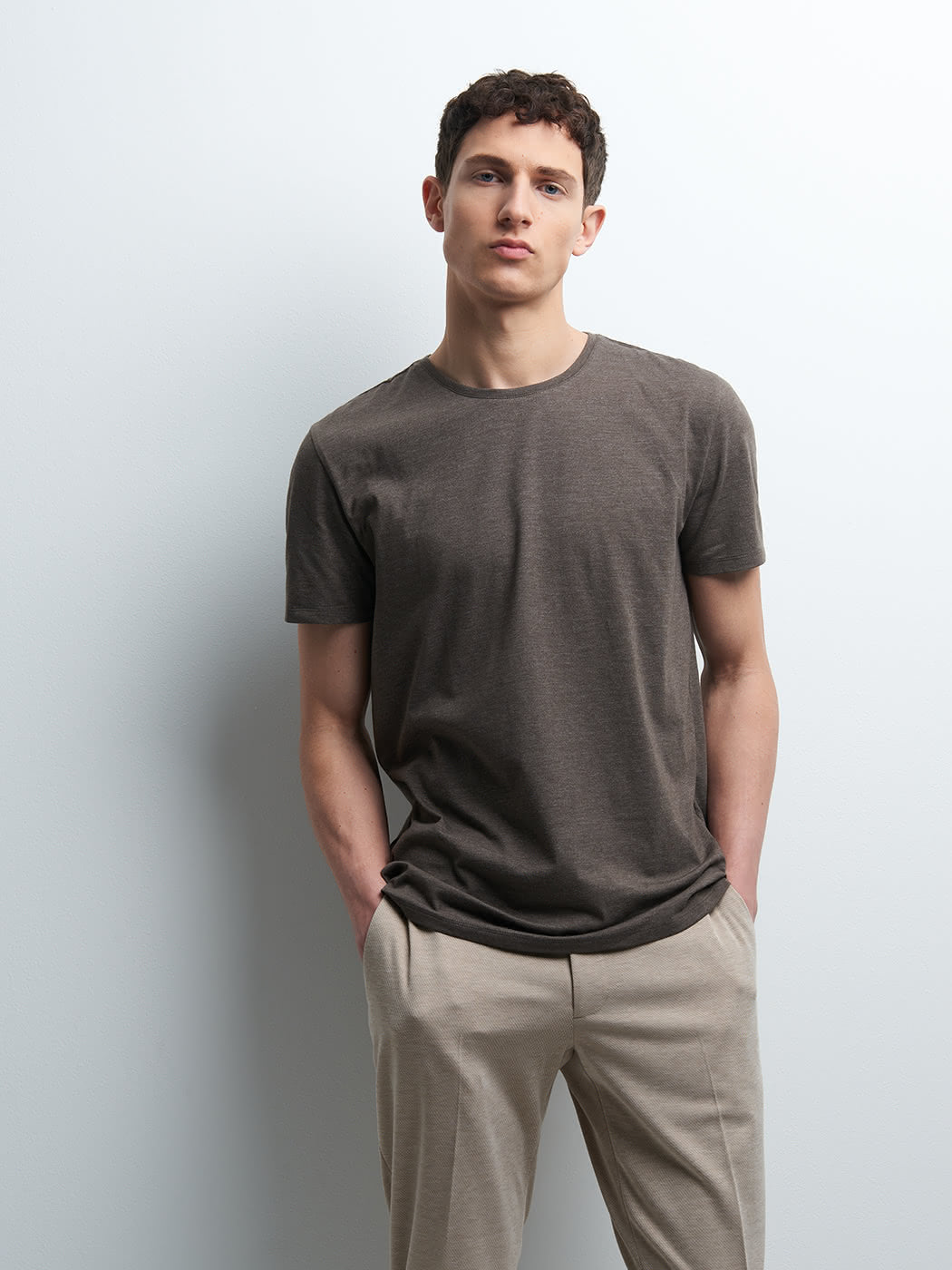 Tee shirt en coton supima® uni - DEVRED 1902