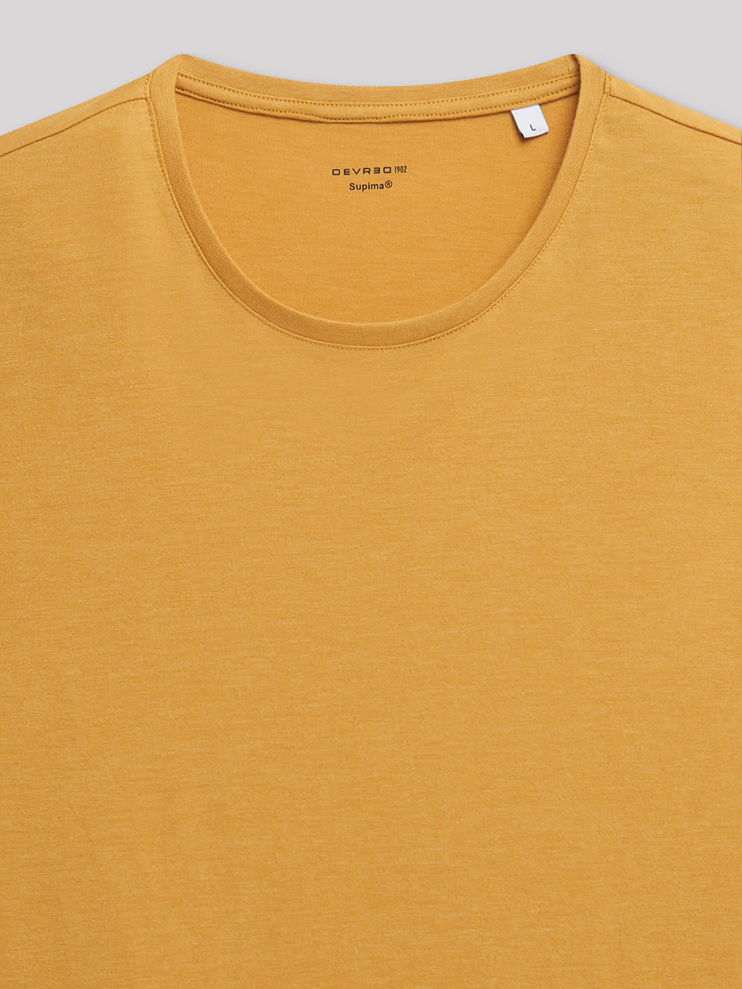 Tee shirt en coton supima® uni - DEVRED 1902