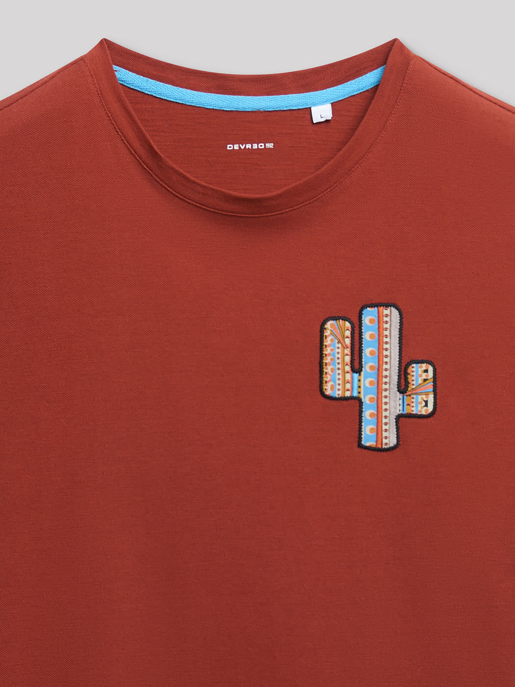 Tee-shirt col rond uni - DEVRED 1902