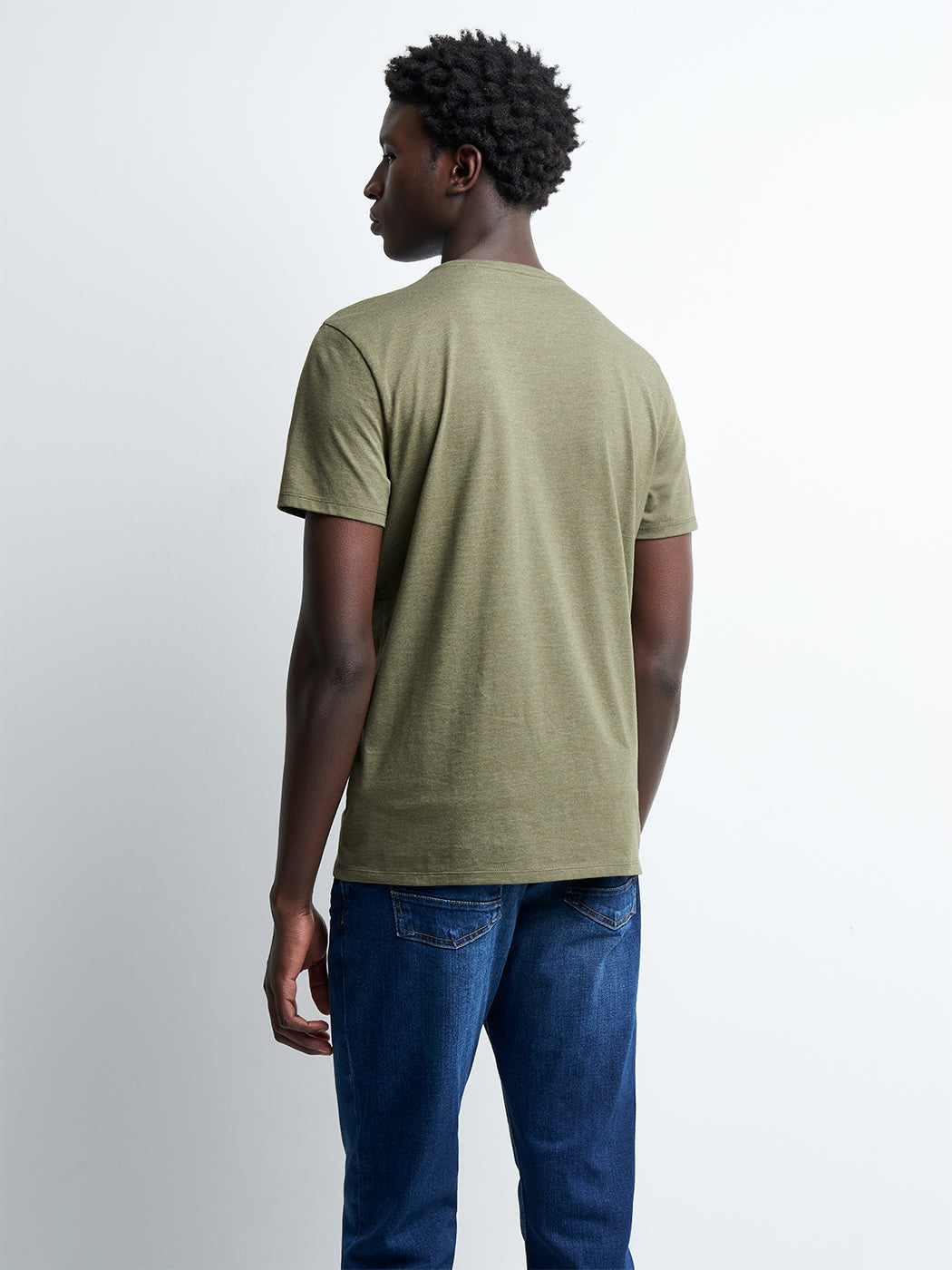 T-shirt col rond en coton Supima - DEVRED 1902