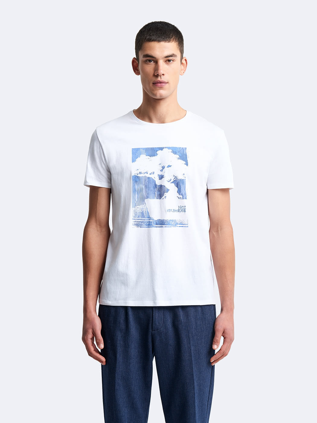 T-shirt col rond coton en conversion - DEVRED 1902