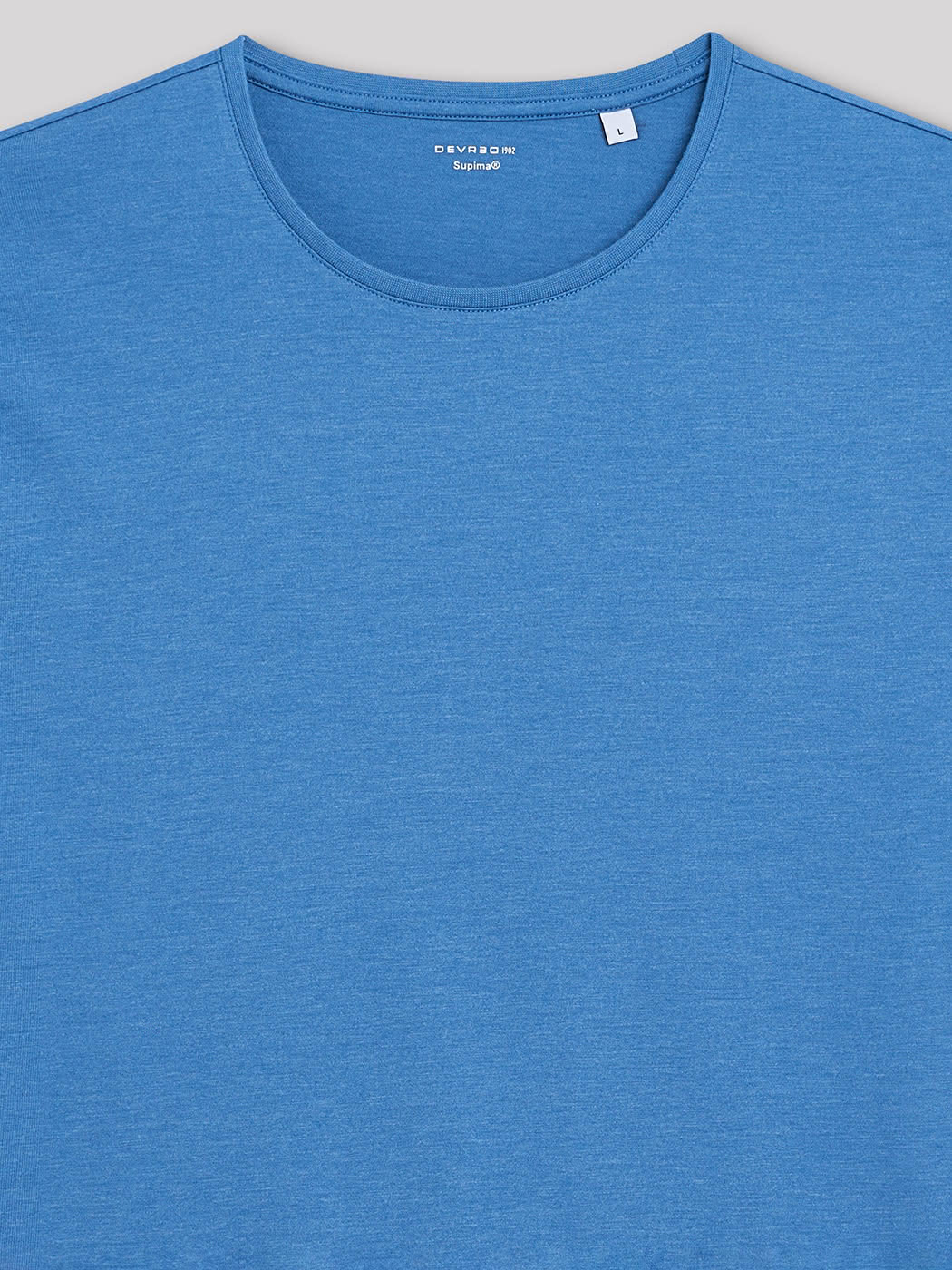 T-shirt col rond en coton Supima - DEVRED 1902