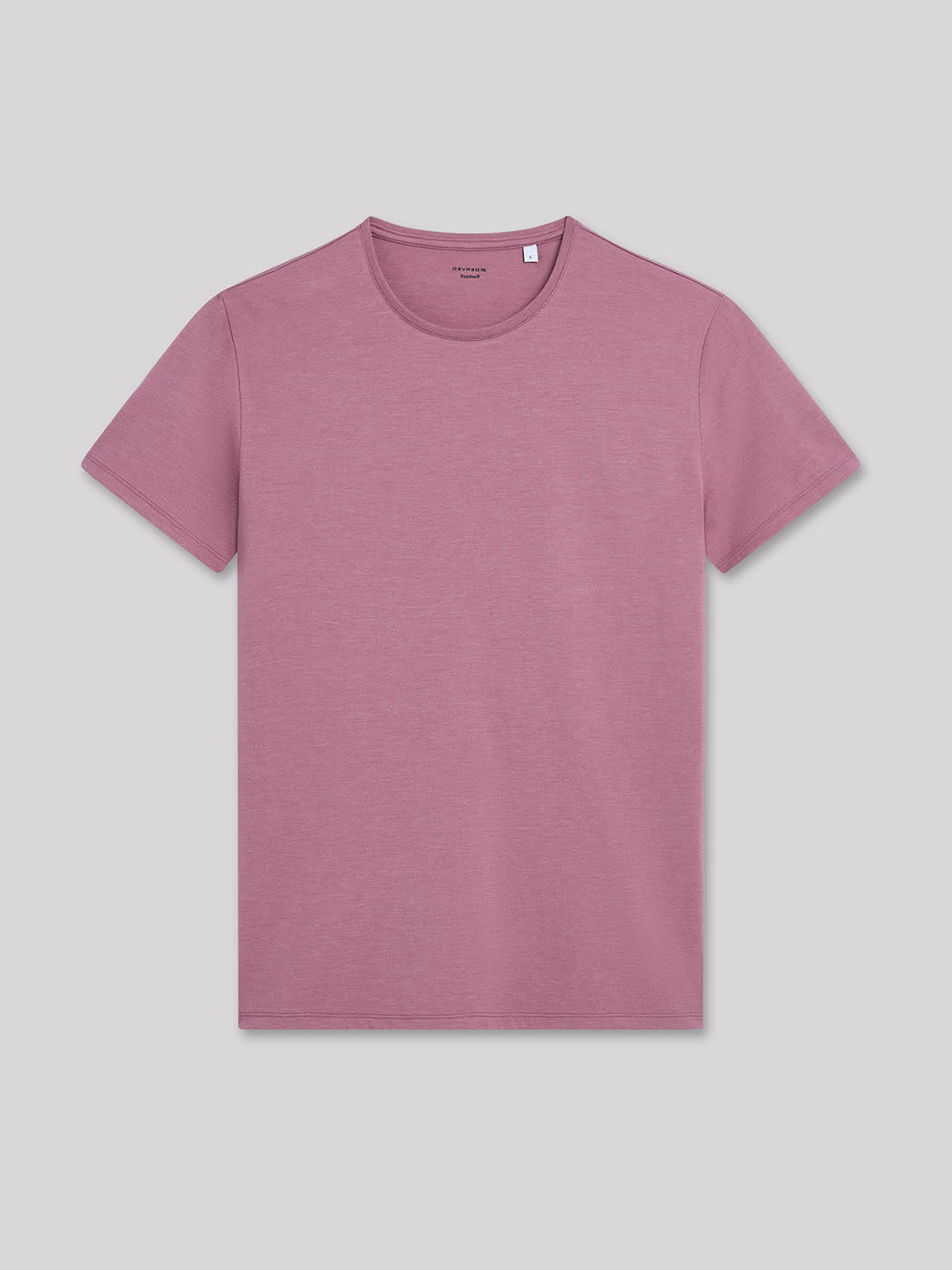 T-shirt col rond en coton Supima - DEVRED 1902