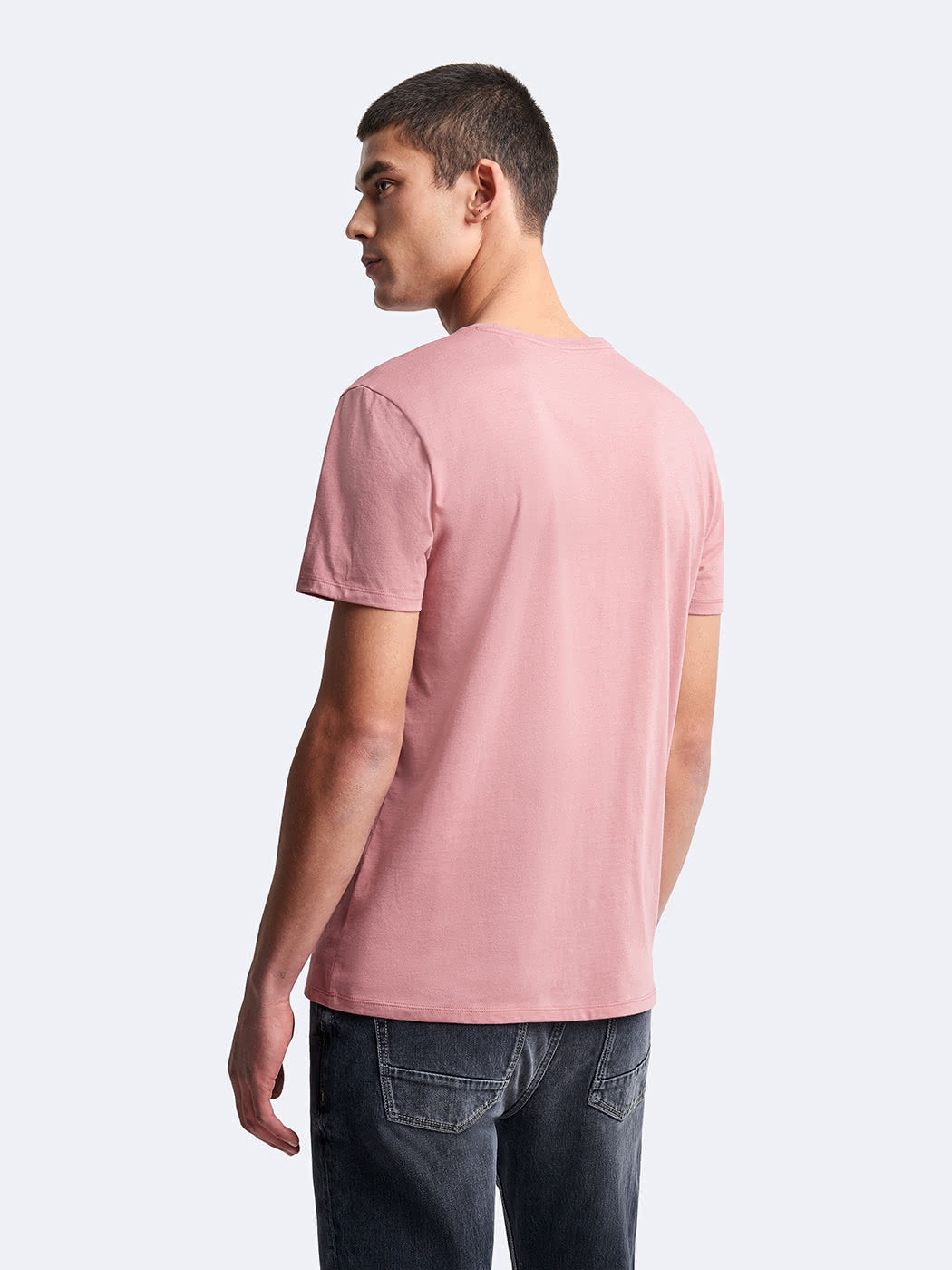 T-shirt col rond en coton Supima - DEVRED 1902