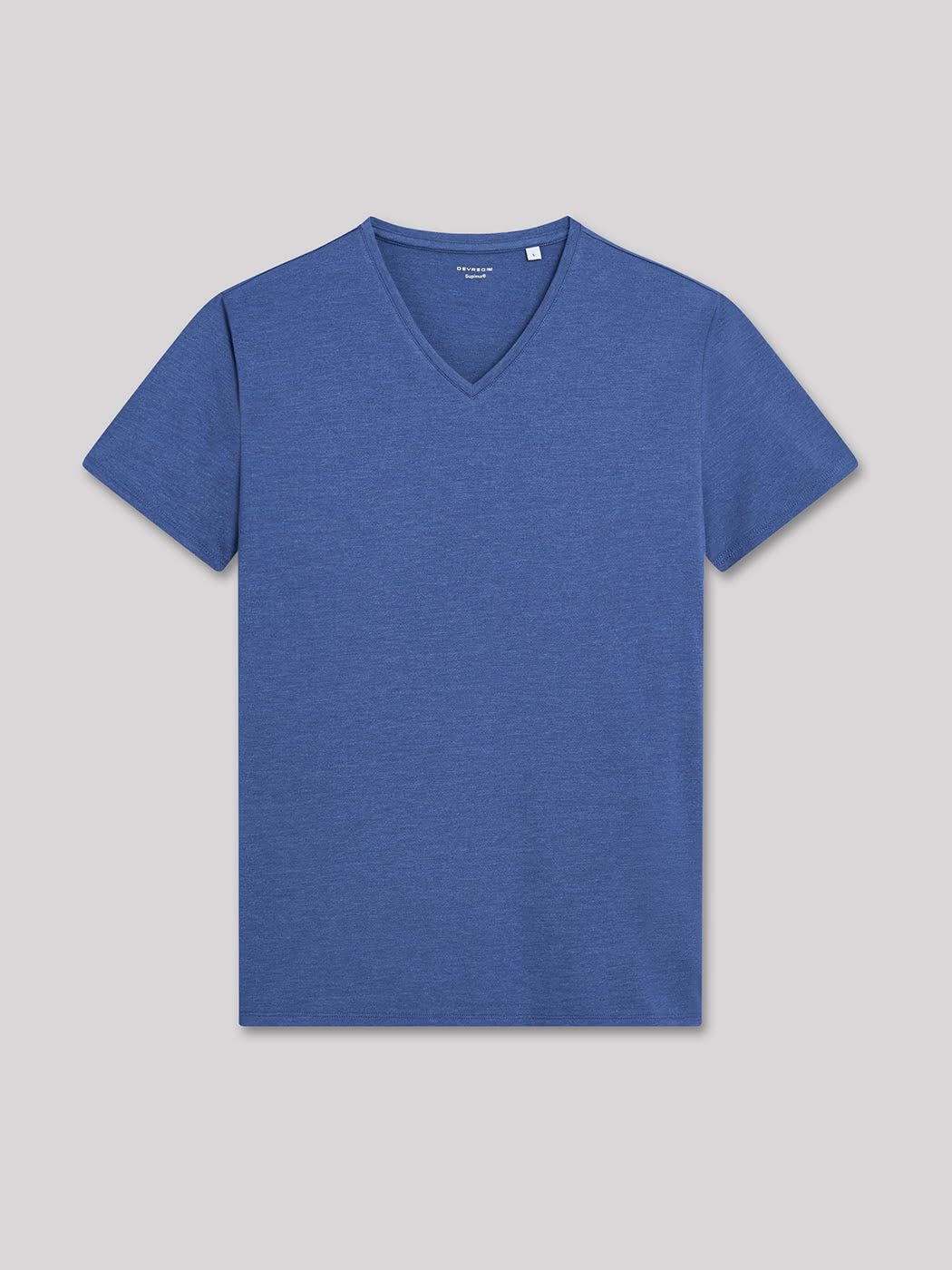 T-shirt col v en coton Supima - DEVRED 1902