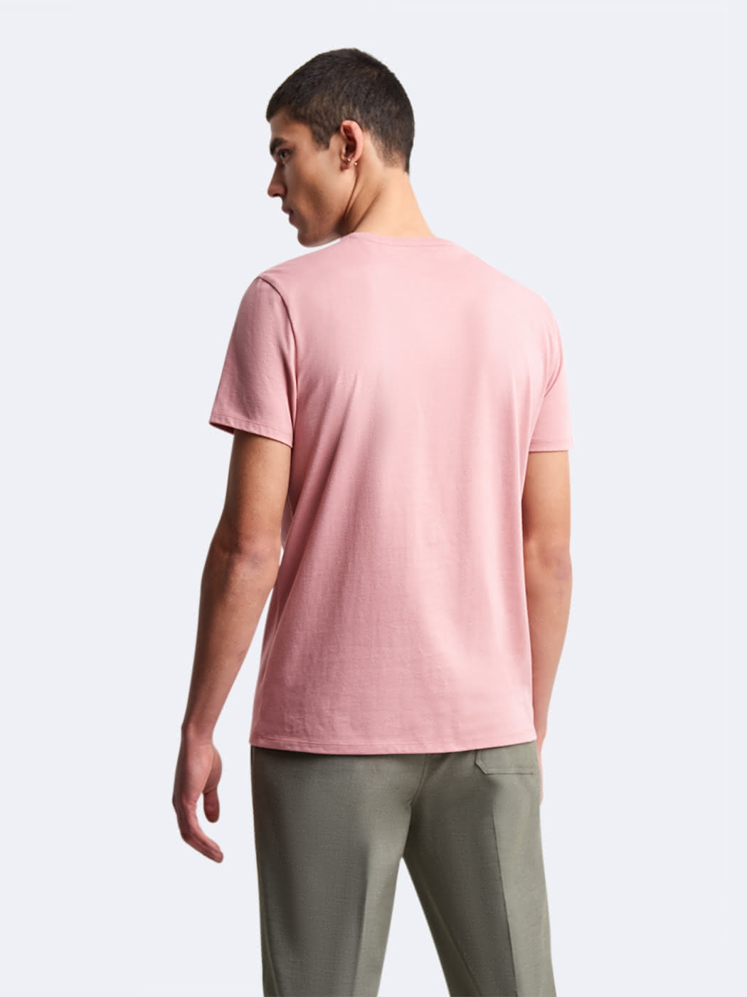 T-shirt col v en coton Supima - DEVRED 1902