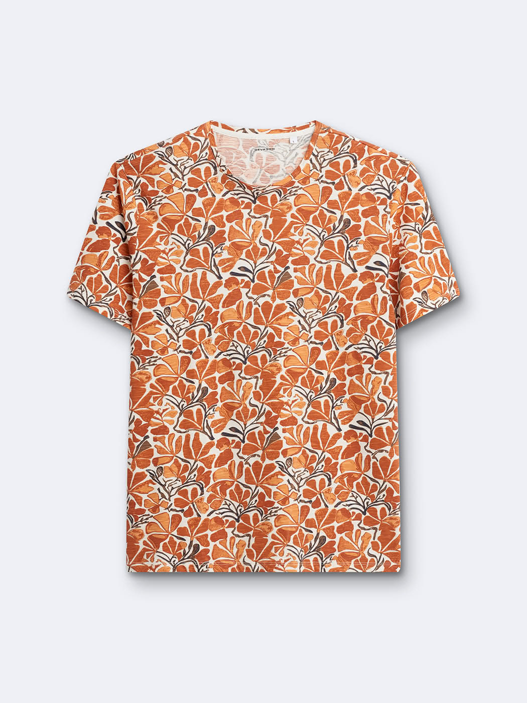 T-shirt col rond coton en conversion - DEVRED 1902