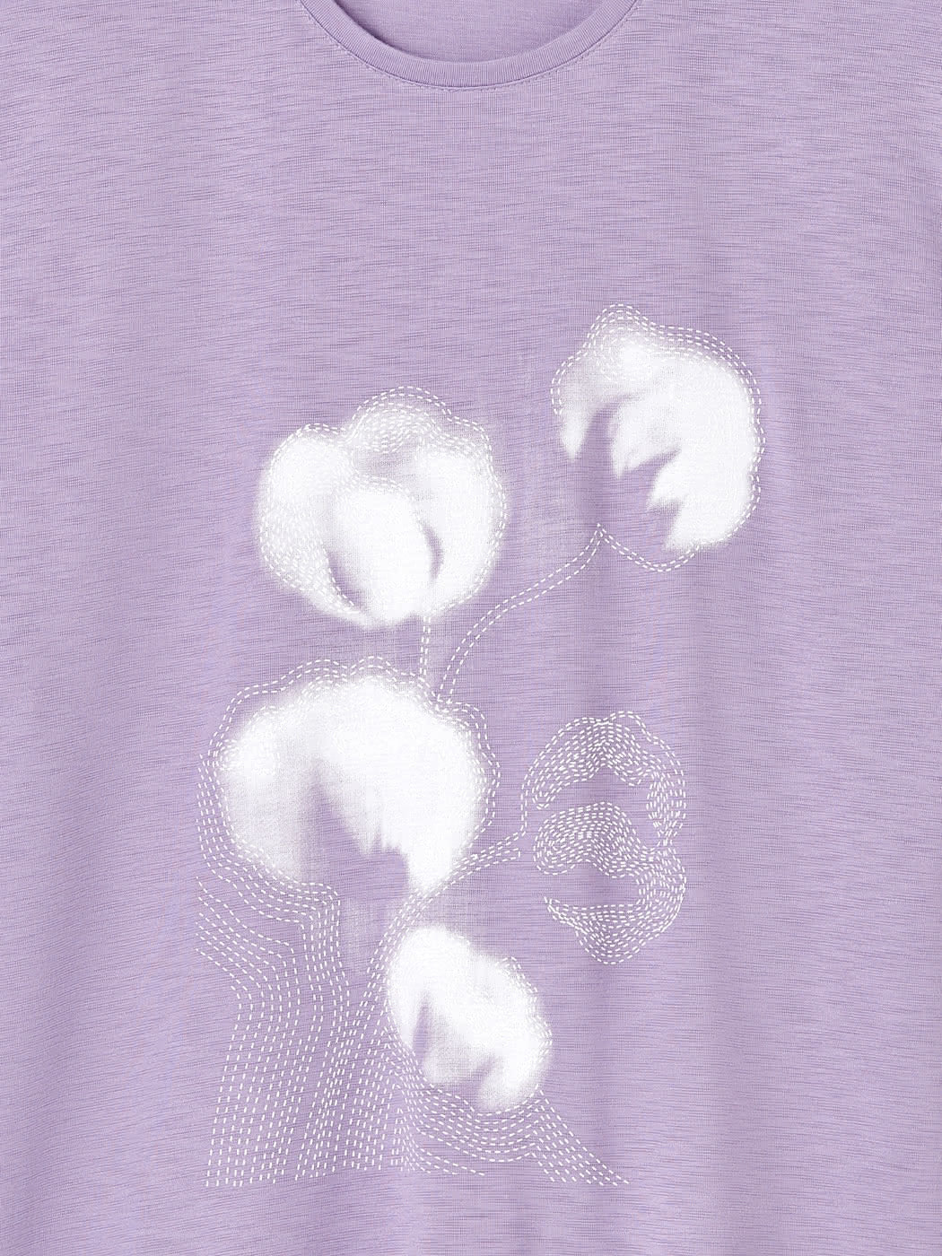 T-shirt col rond à motif - DEVRED 1902