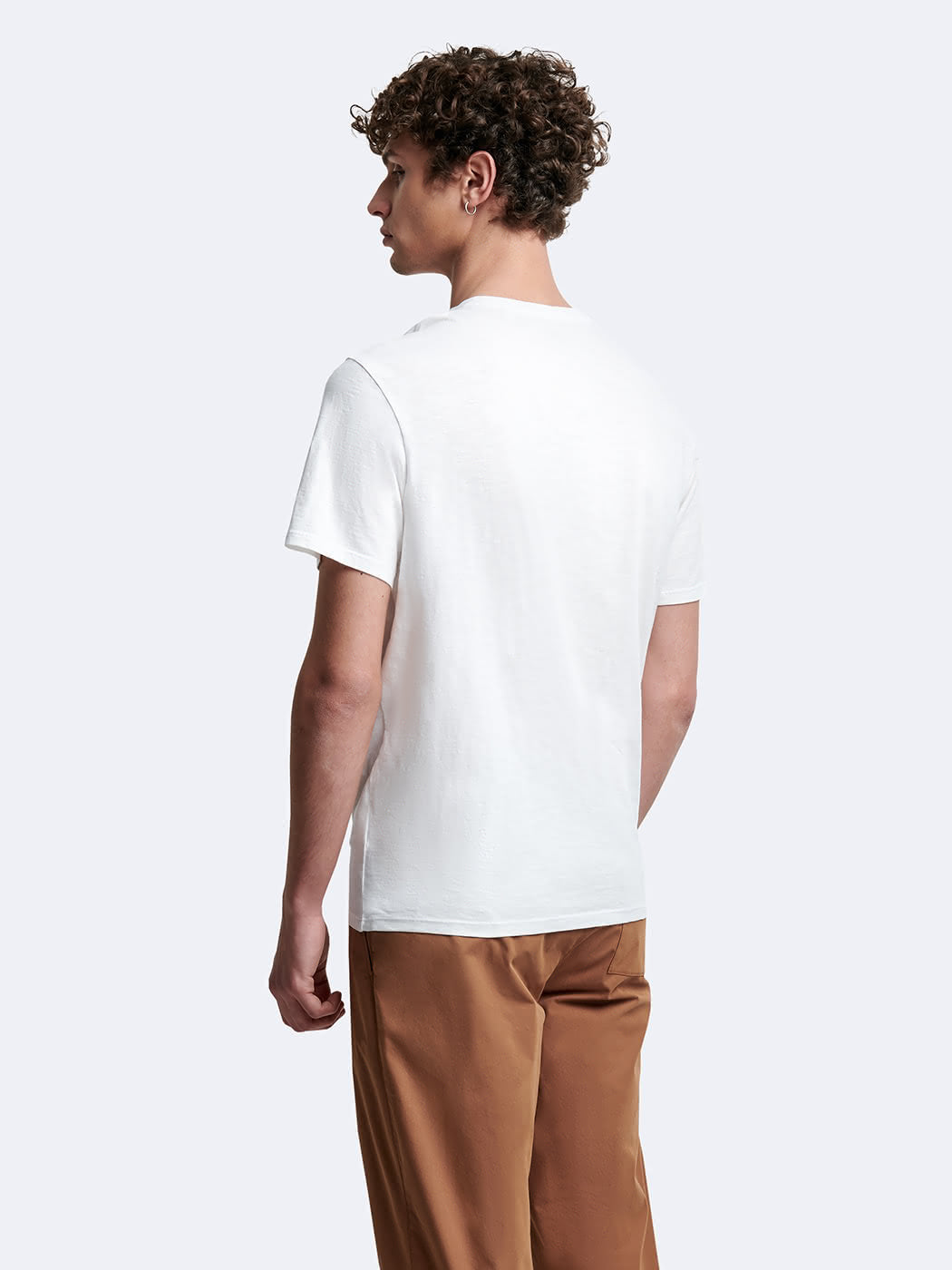 T-shirt col rond brodé et imprimé - DEVRED 1902