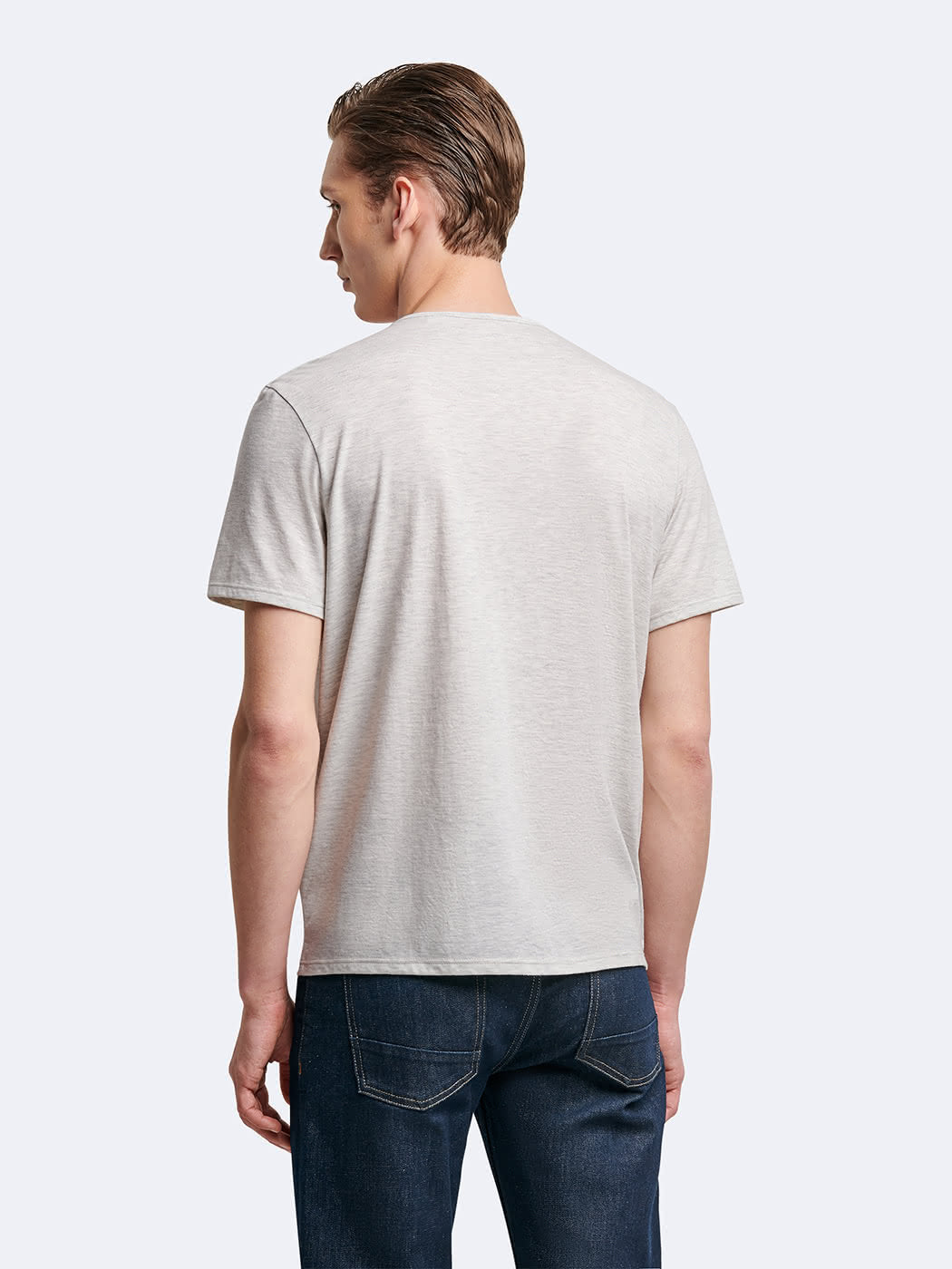 T-shirt col rond uni - DEVRED 1902