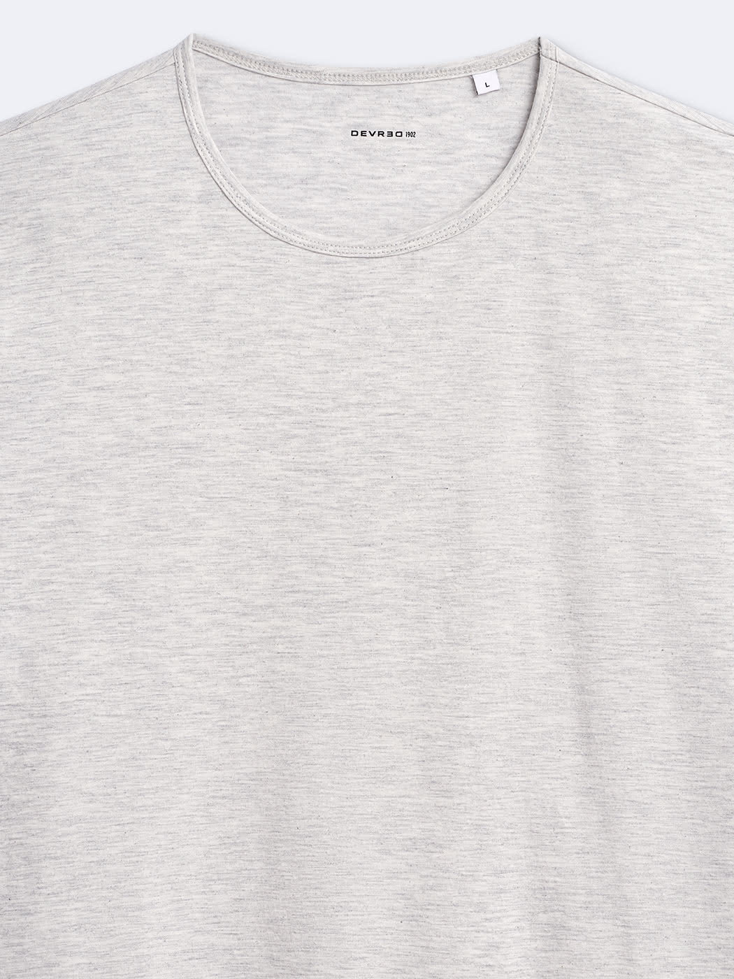 T-shirt col rond uni - DEVRED 1902