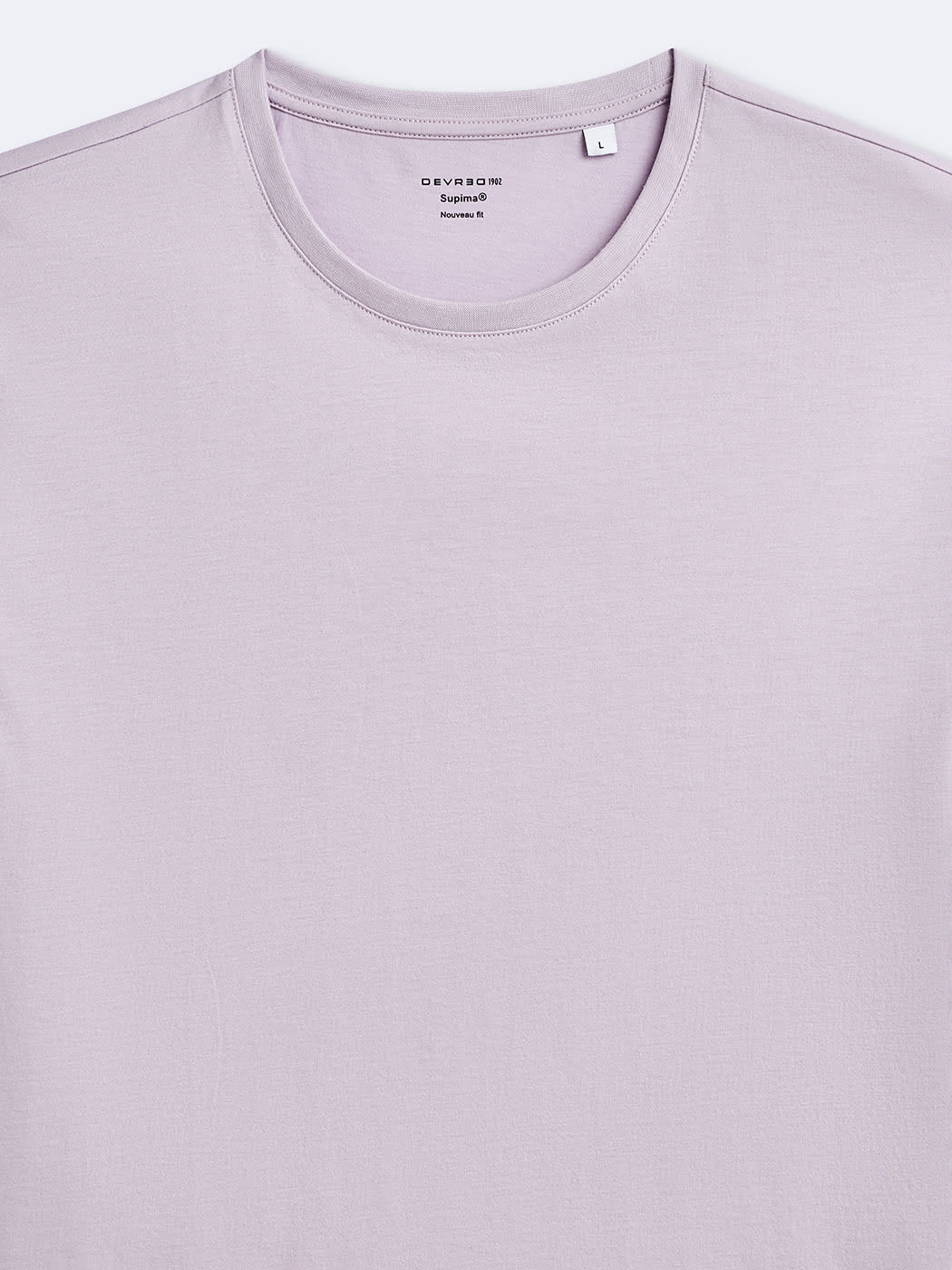 T-shirt col rond en coton Supima - DEVRED 1902