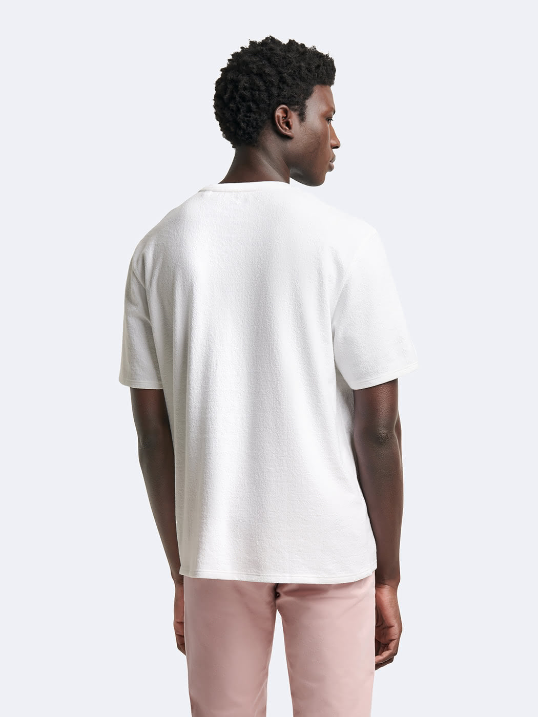 T-shirt col rond en coton éponge - DEVRED 1902