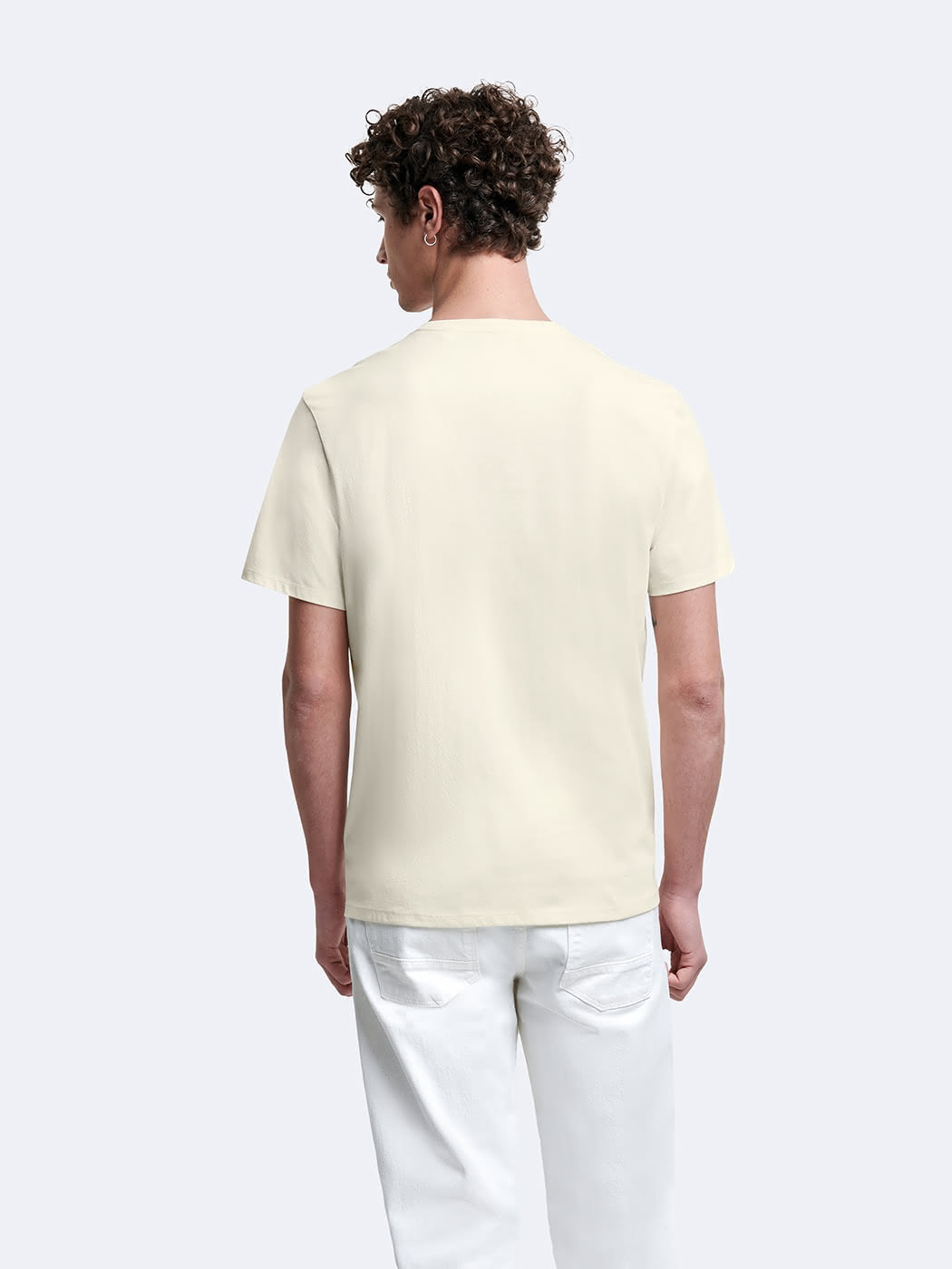 T-shirt col v 100% coton Supima - DEVRED 1902