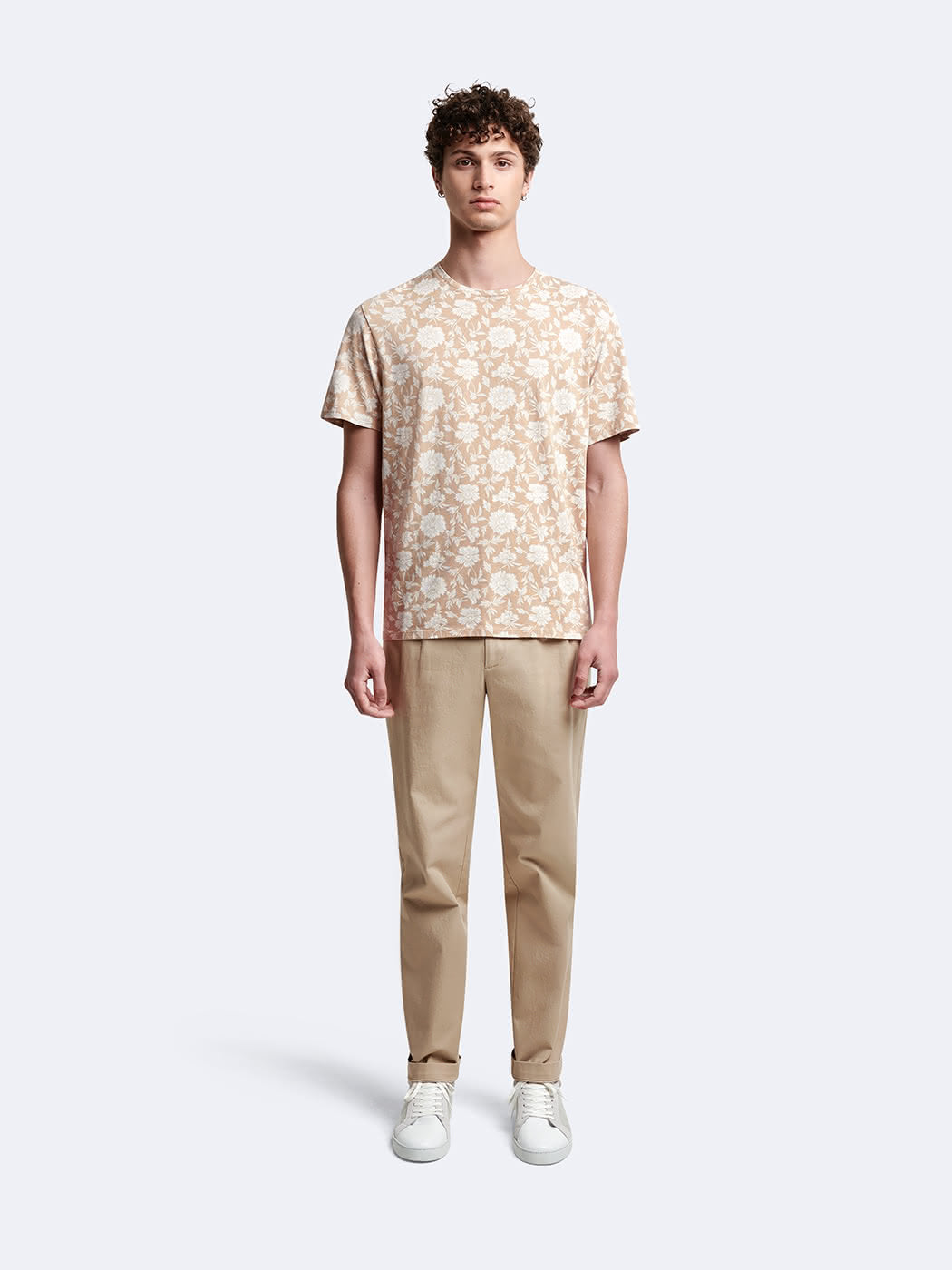 T-shirt 100% coton fleuri - DEVRED 1902