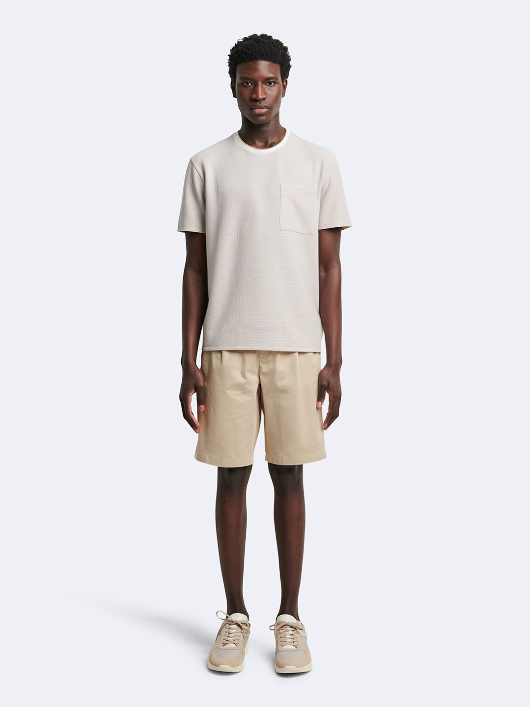 T-shirt en coton faux-uni - DEVRED 1902