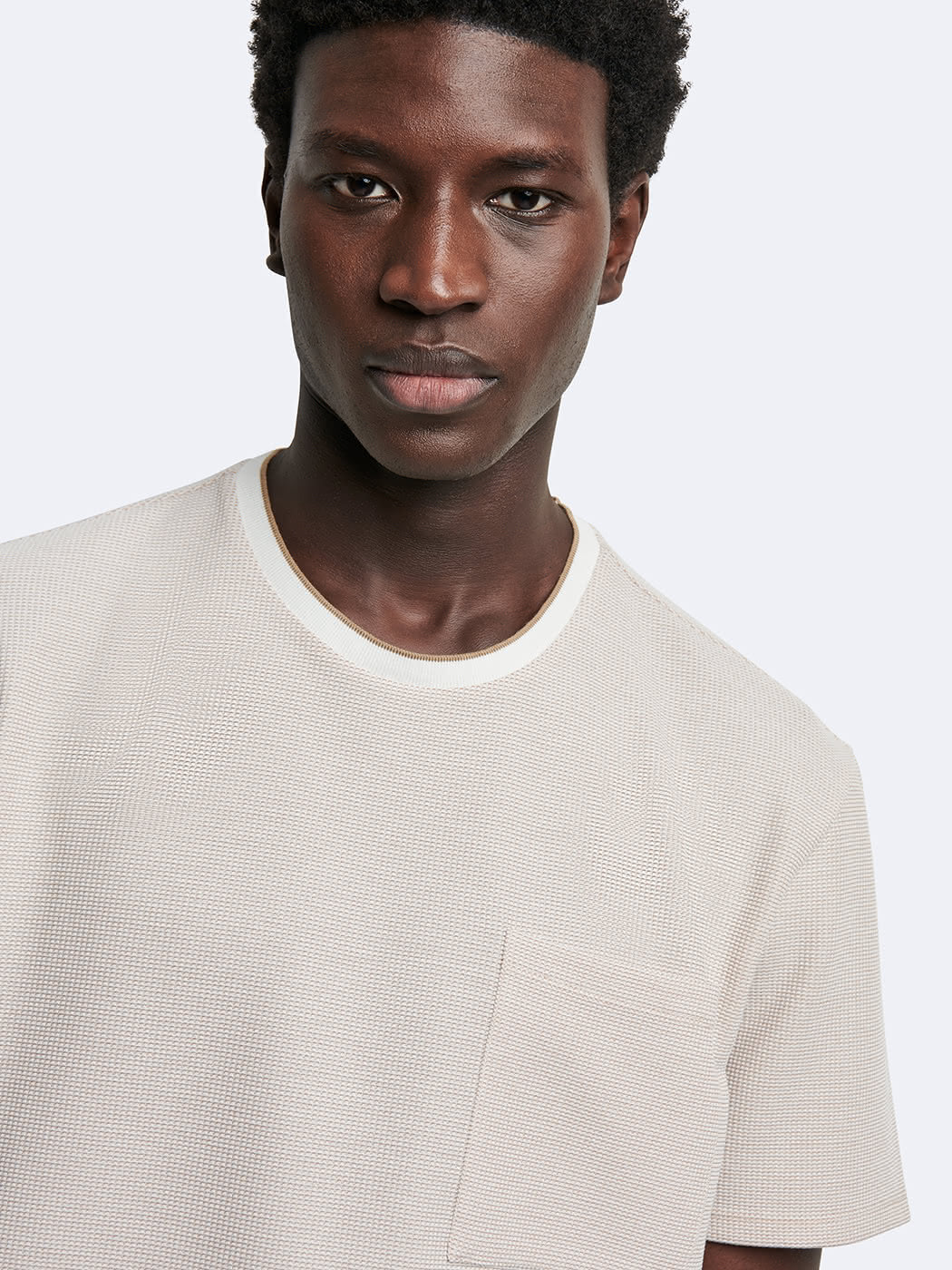 T-shirt en coton faux-uni - DEVRED 1902