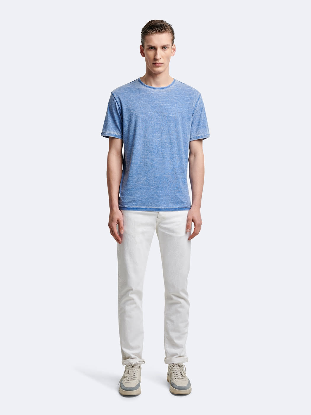 T-shirt en coton faux-uni - DEVRED 1902
