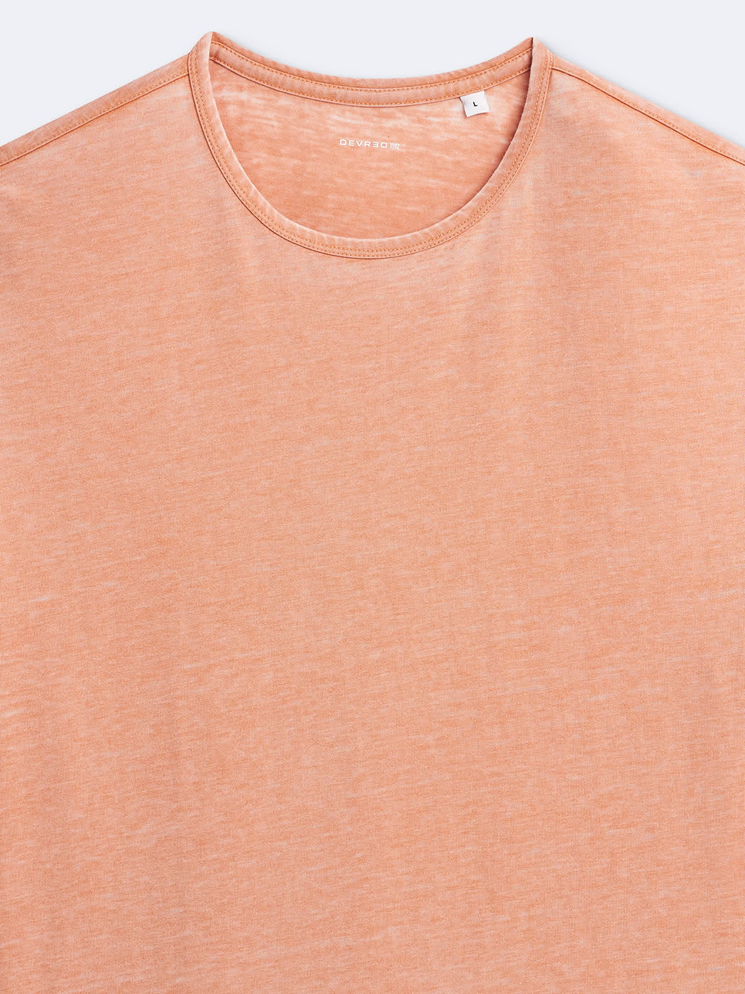 T-shirt en coton faux-uni - DEVRED 1902
