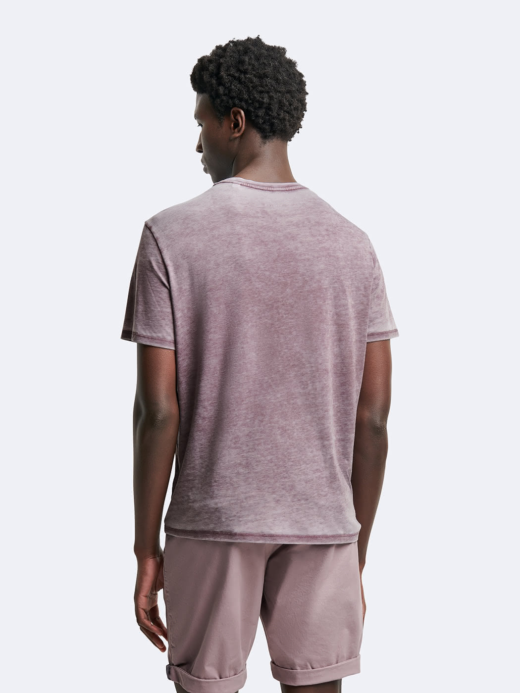 T-shirt en coton faux-uni - DEVRED 1902