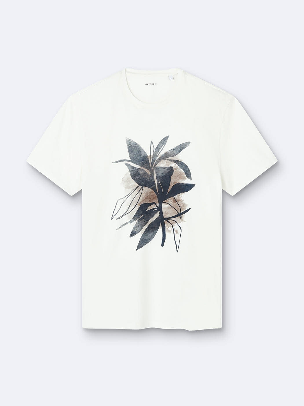 T-shirt 100% coton à motif devant - DEVRED 1902