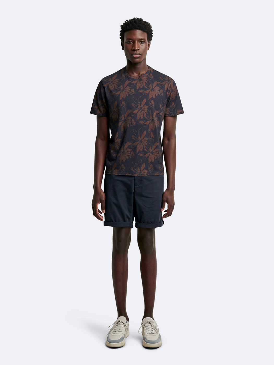 T-shirt 100% coton fleuri - DEVRED 1902