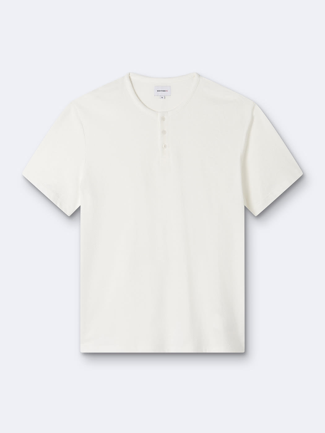 T-shirt 100% coton col tunisien - DEVRED 1902