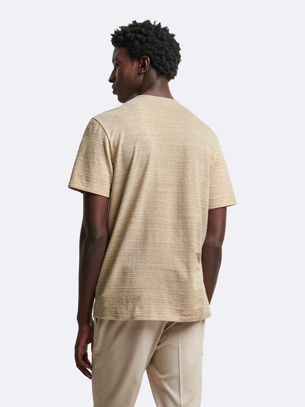 T-shirt en coton col tunisien - DEVRED 1902