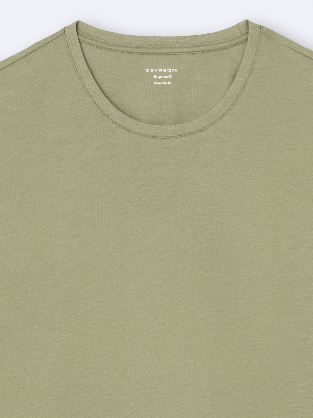 T-shirt col rond en matière recyclée - DEVRED 1902