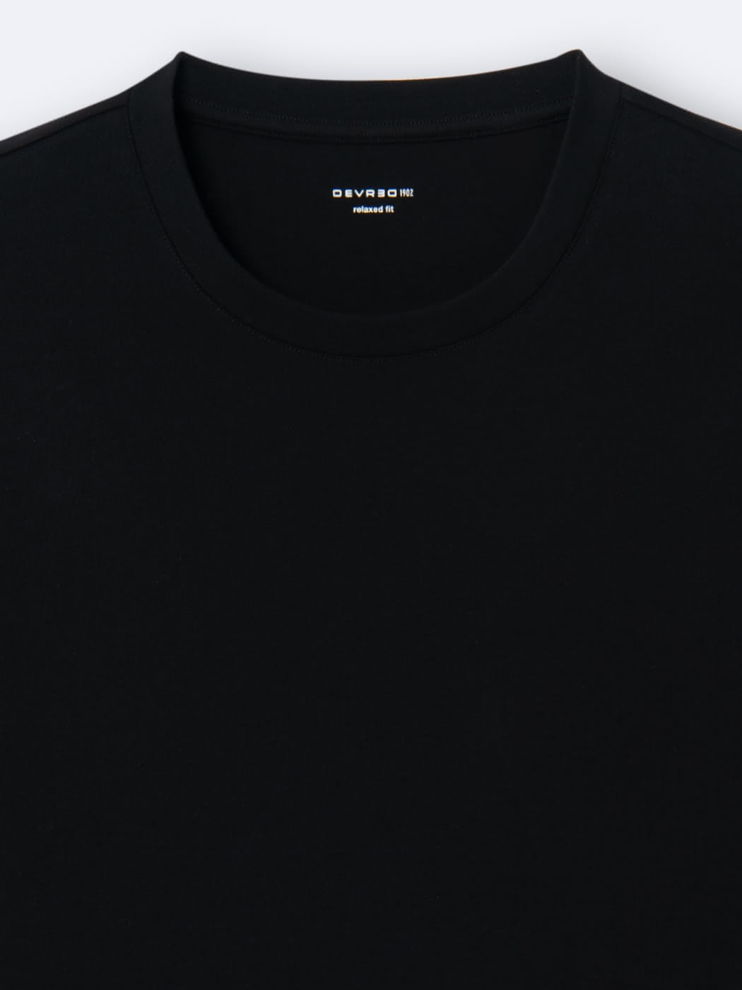 T-shirt col rond en coton relaxed fit - DEVRED 1902