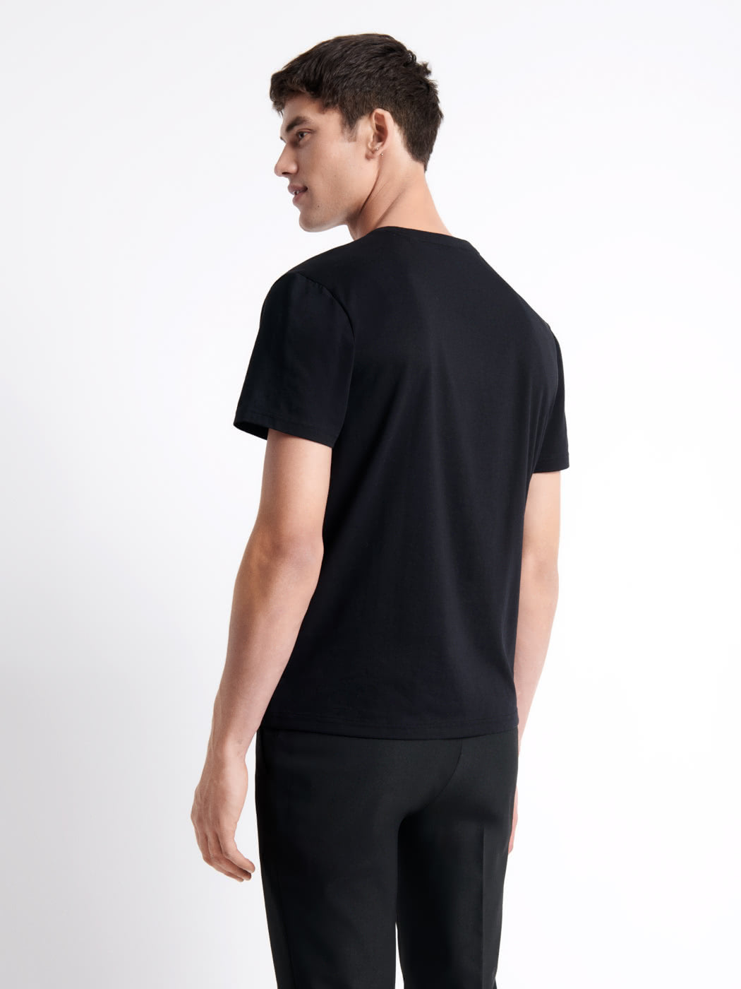 T-shirt col rond en coton fleuri - DEVRED 1902