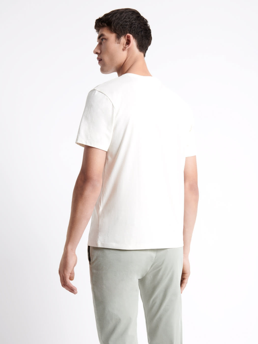 T-shirt col v 100% coton - DEVRED 1902