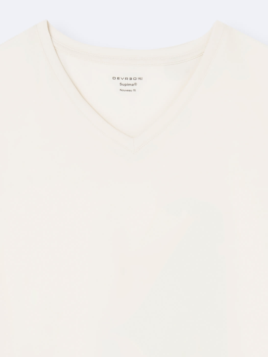 T-shirt col v 100% coton - DEVRED 1902