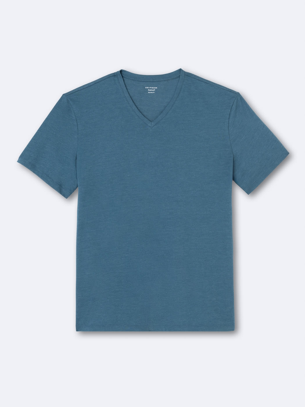 T-shirt col v en matière recyclée - DEVRED 1902