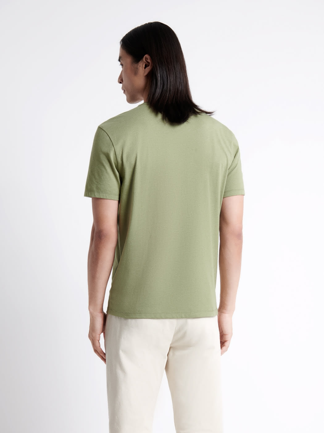 T-shirt col v en matière recyclée - DEVRED 1902