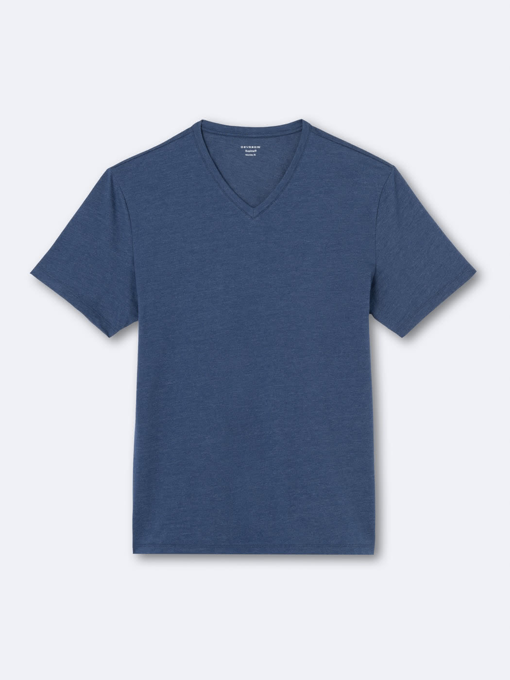 T-shirt col v en matière recyclée - DEVRED 1902