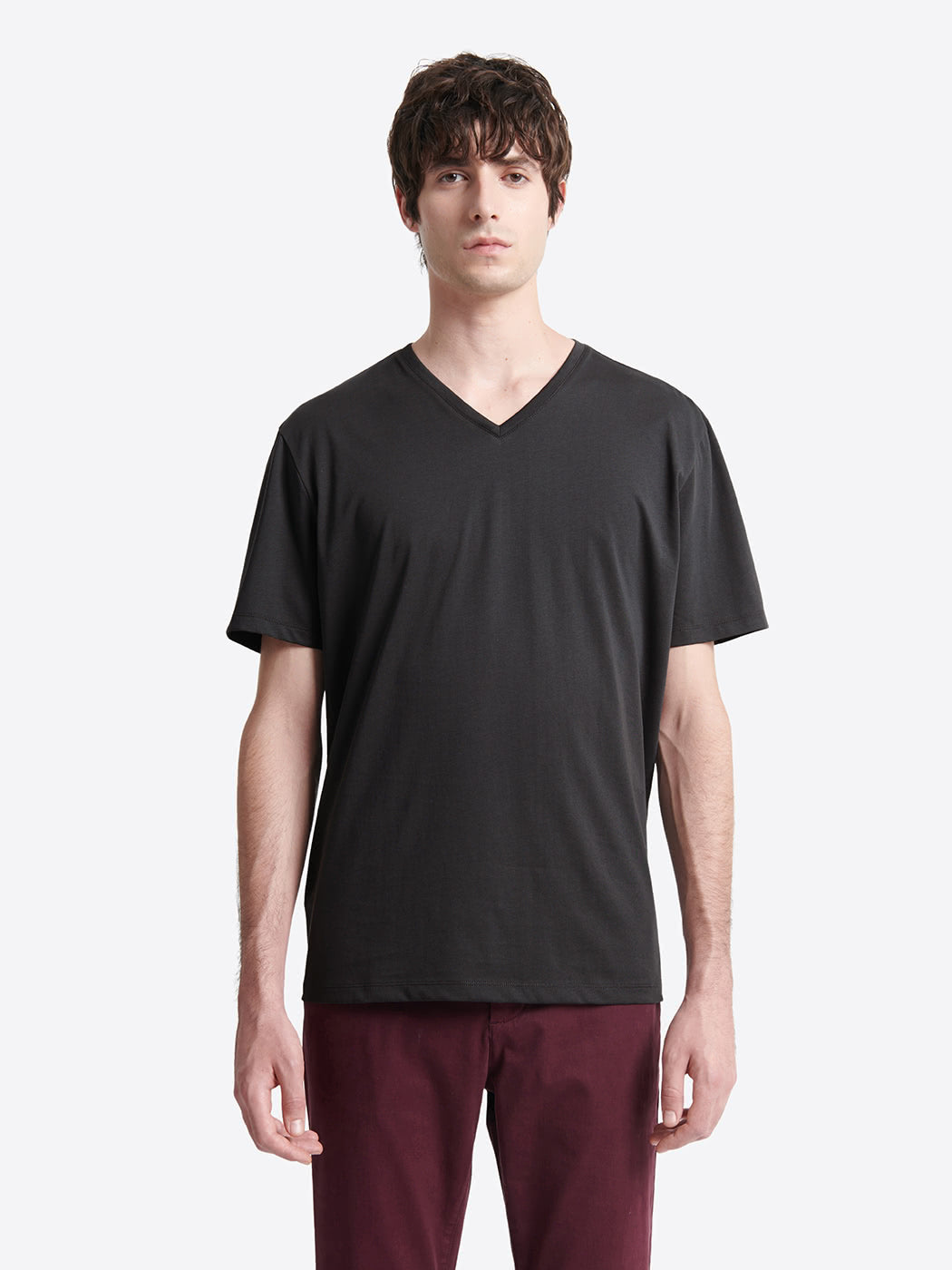 T-shirt col v 100% coton - DEVRED 1902