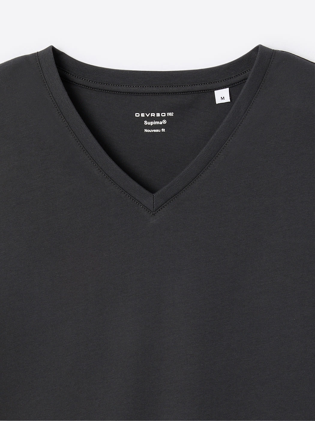 T-shirt col v 100% coton - DEVRED 1902