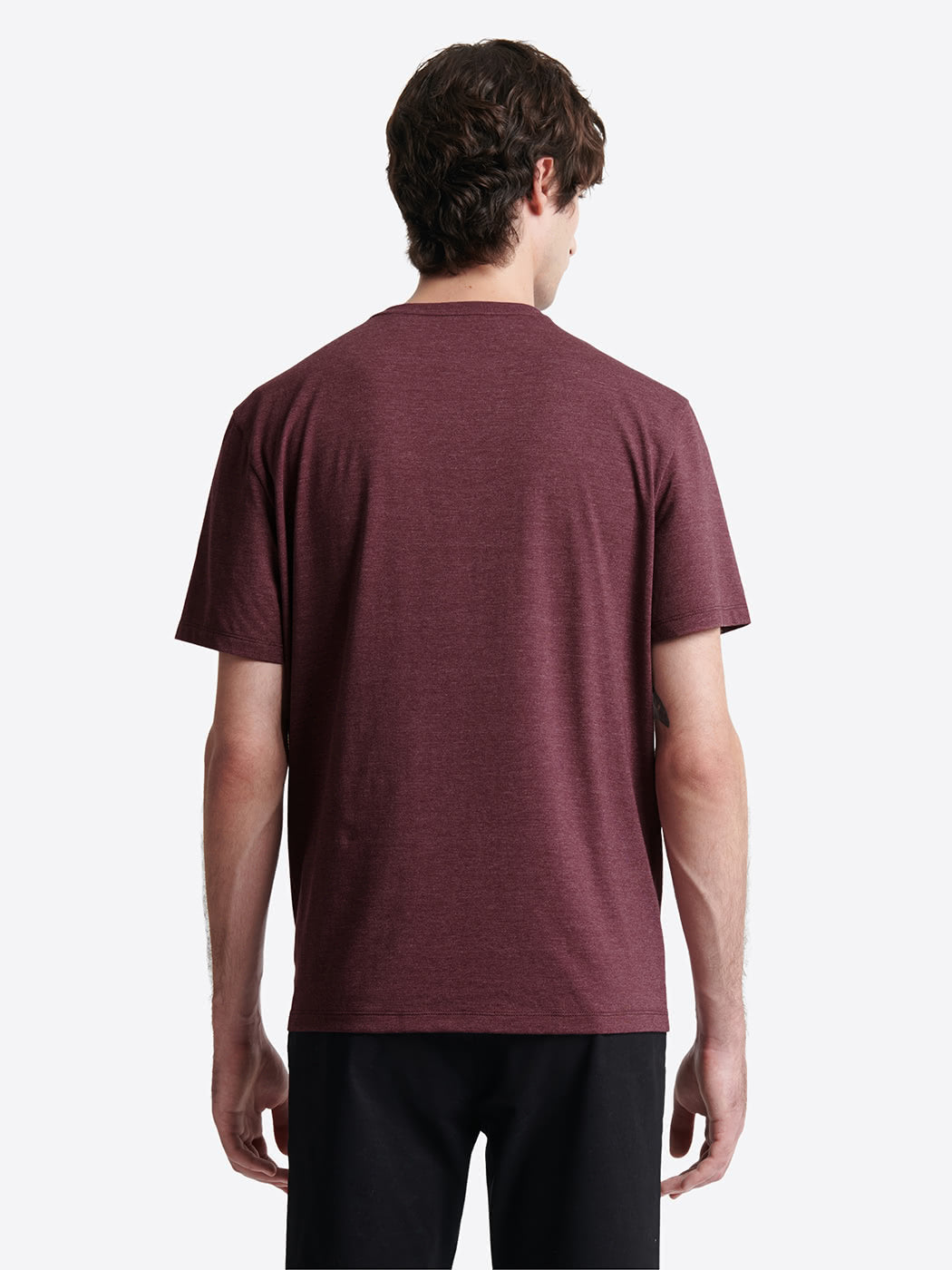 T-shirt col v en matière recyclée - DEVRED 1902