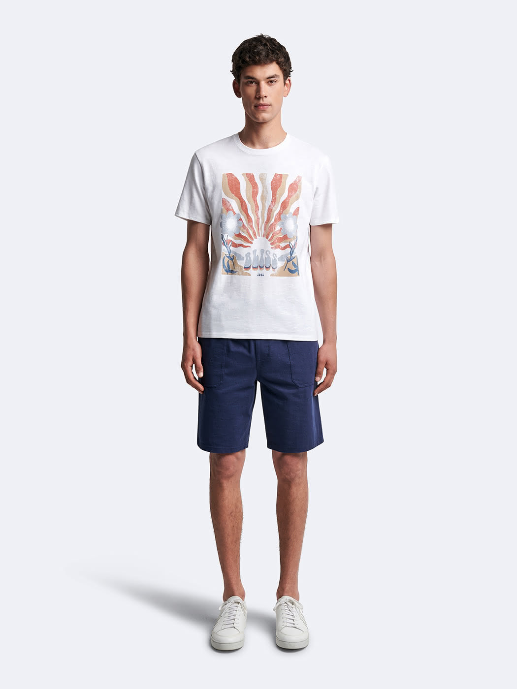 T-shirt 100% coton à motif devant - DEVRED 1902