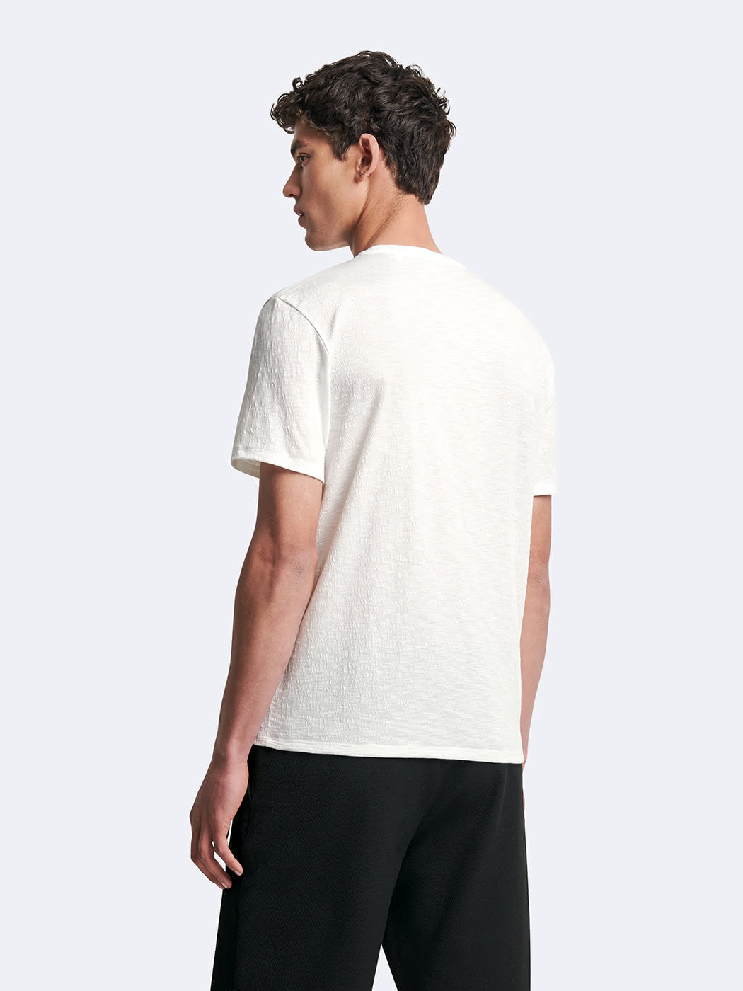 T-shirt col rond jacquard - DEVRED 1902