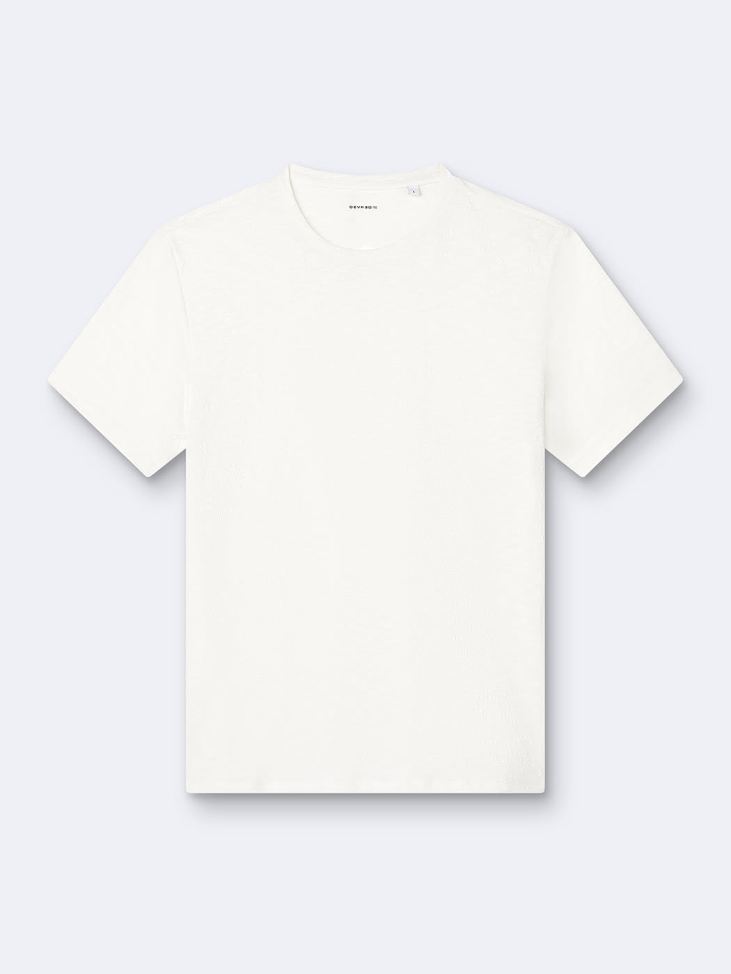 T-shirt col rond jacquard - DEVRED 1902