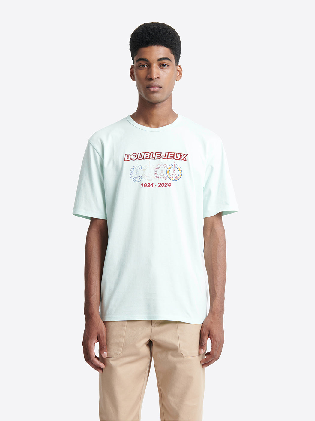 T-shirt col rond - capsule Double Jeux - DEVRED 1902