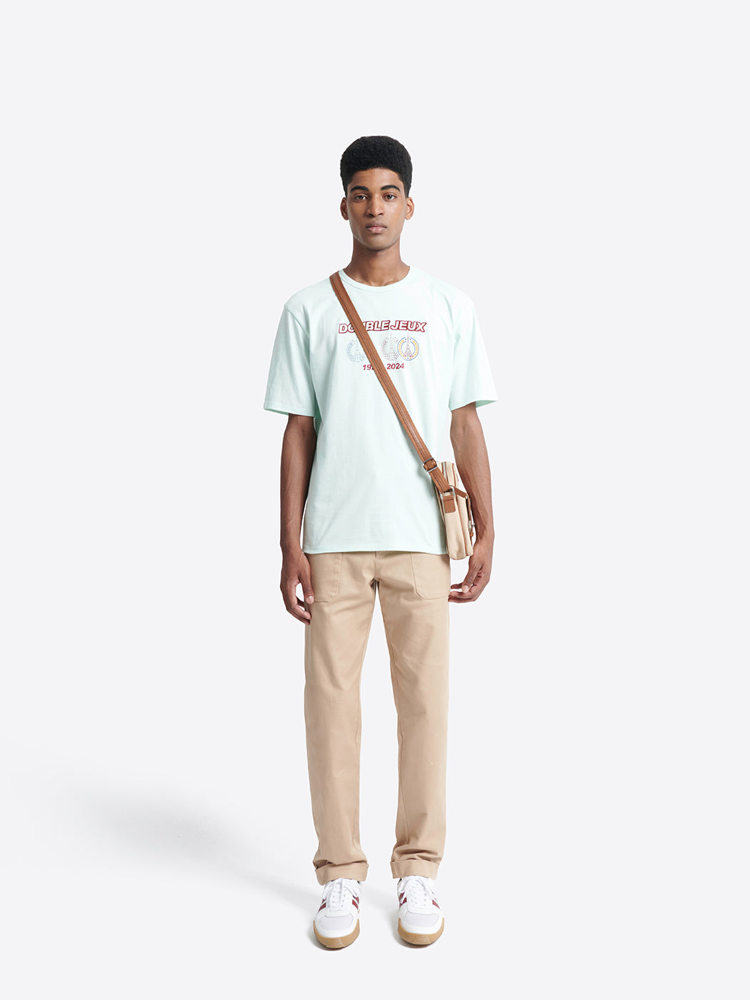 T-shirt col rond - capsule Double Jeux - DEVRED 1902