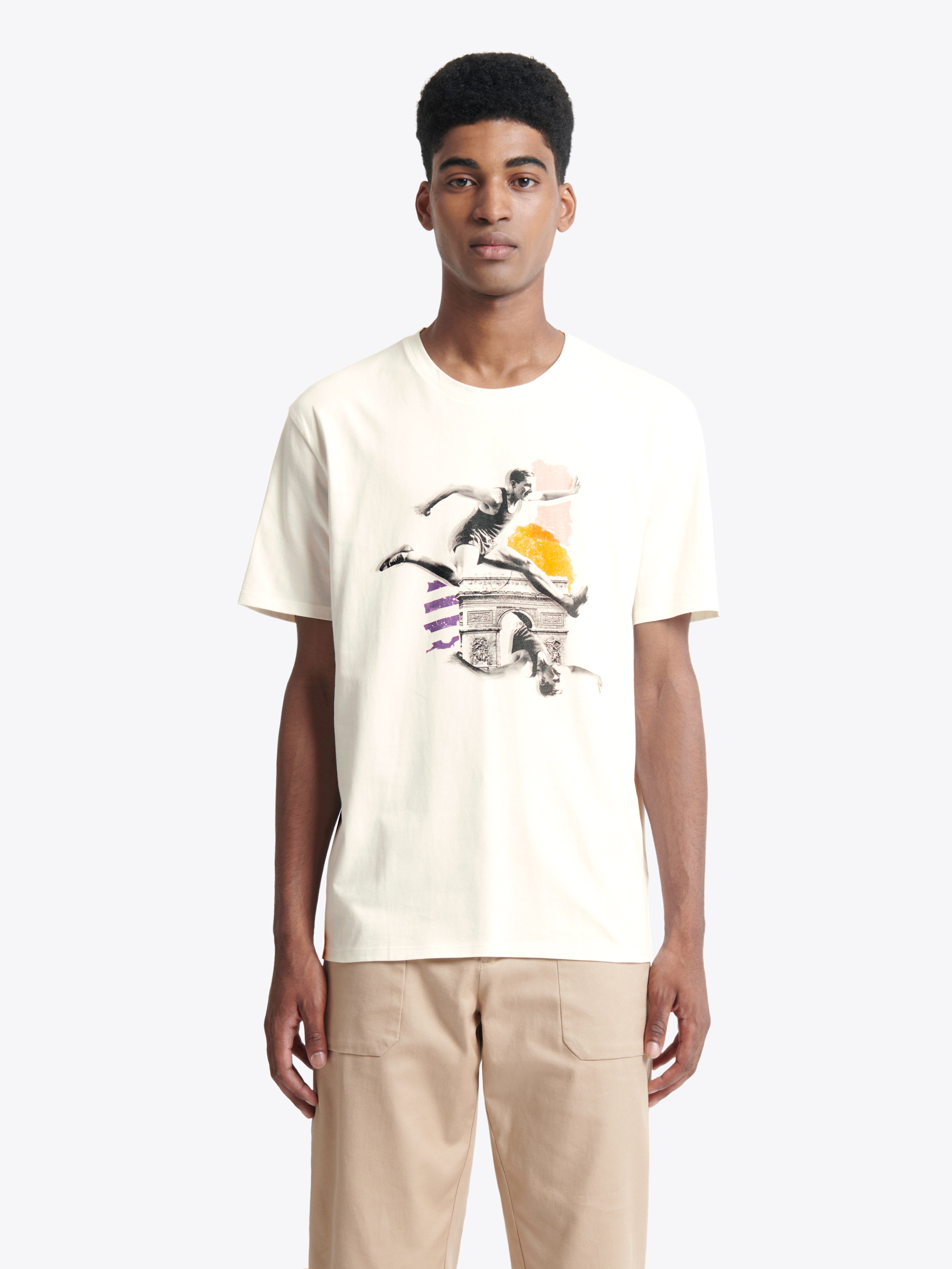 T-shirt col rond - capsule Double Jeux - DEVRED 1902