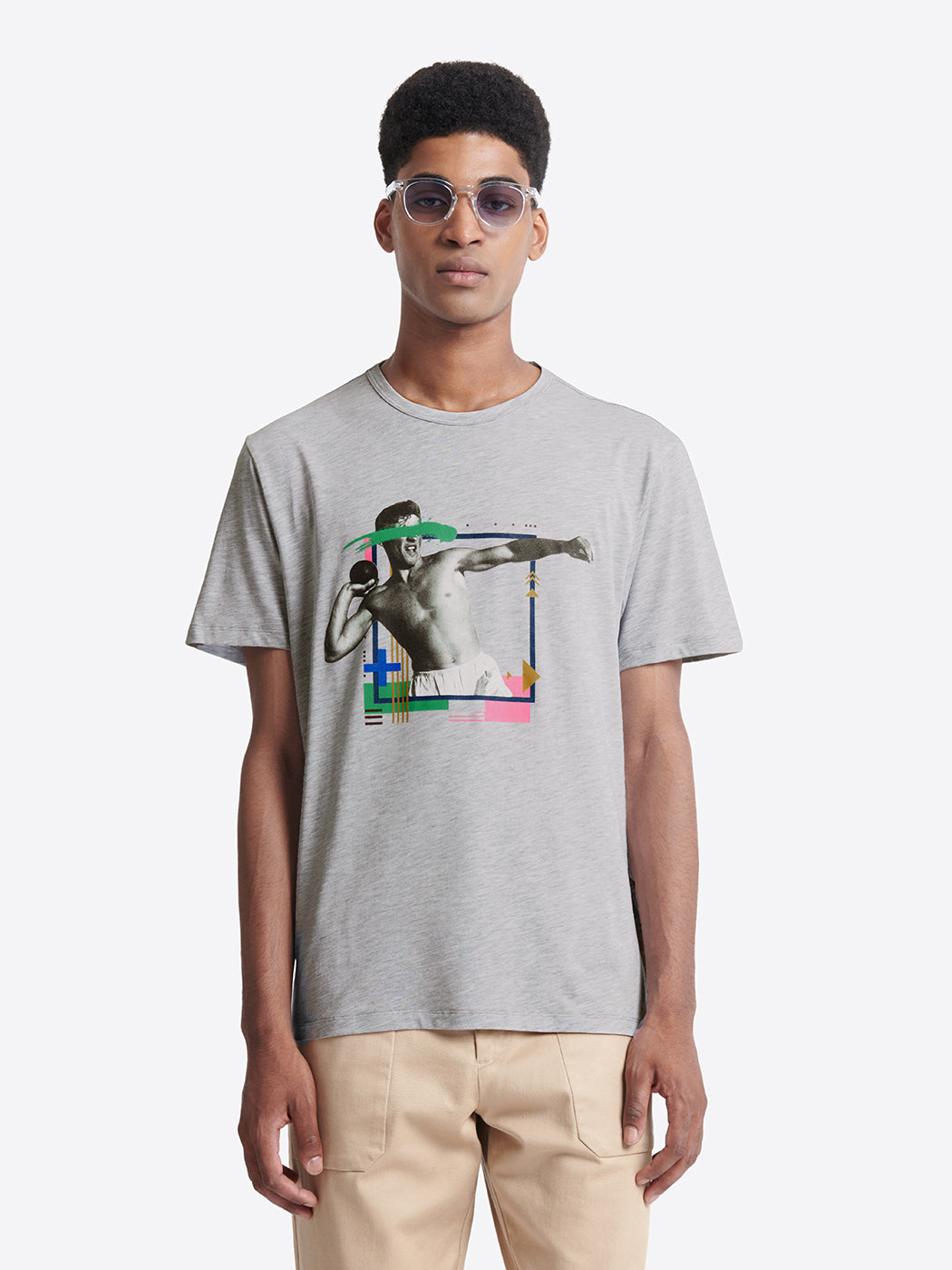 T-shirt col rond - capsule Double Jeux - DEVRED 1902