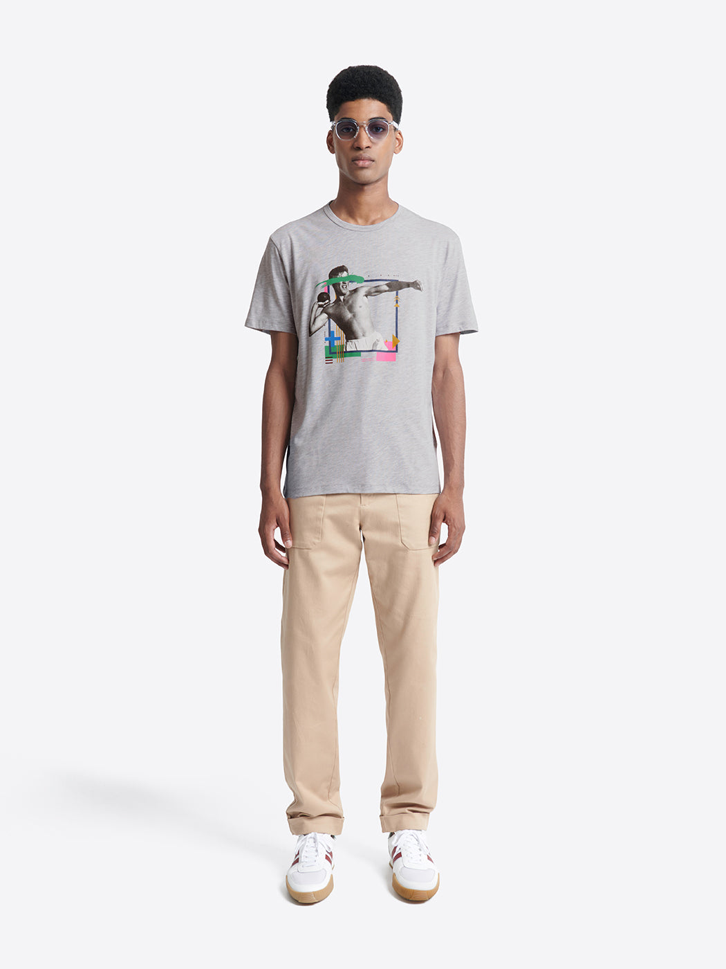 T-shirt col rond - capsule Double Jeux - DEVRED 1902