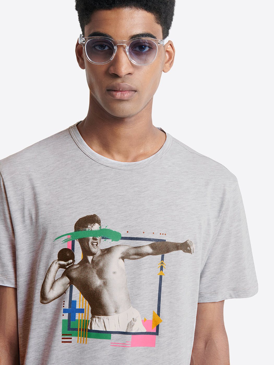 T-shirt col rond - capsule Double Jeux - DEVRED 1902
