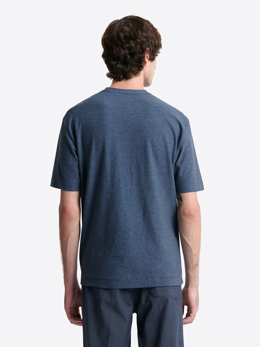 T-shirt col rond regular en coton - DEVRED 1902