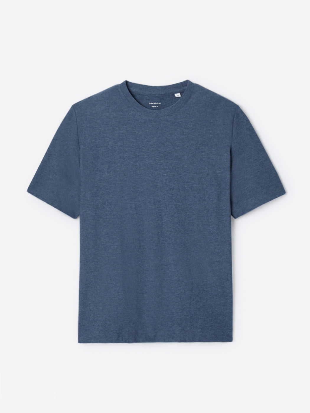 T-shirt col rond regular en coton - DEVRED 1902